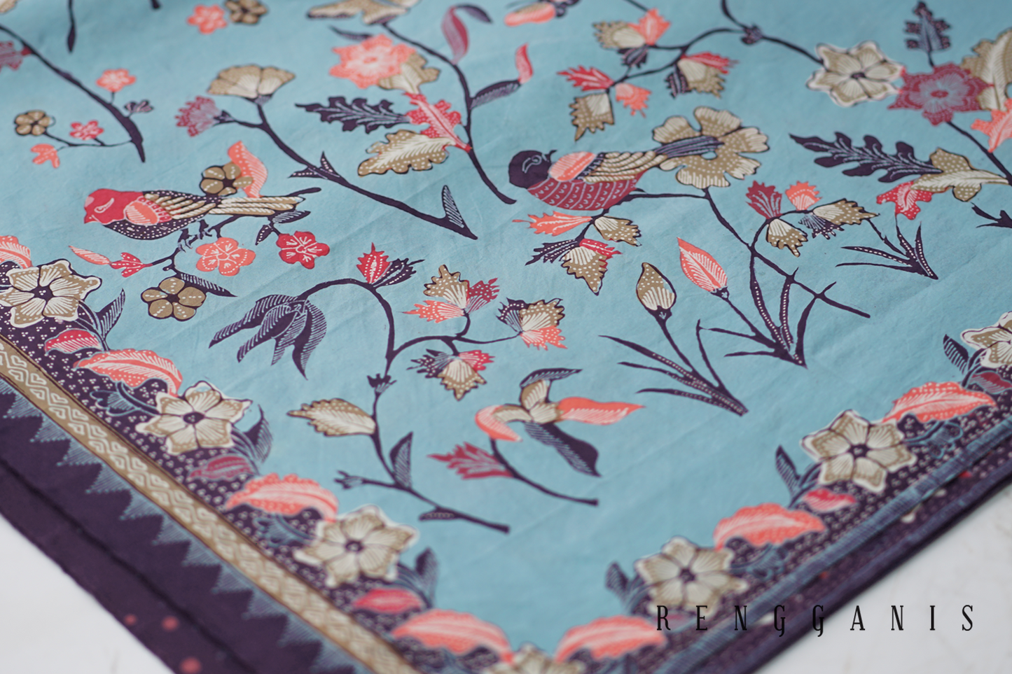 Handdrawn Batik Cirebon Cuari Bird motif
