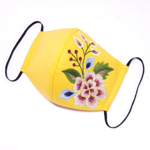 Yellow Puspita Facemask