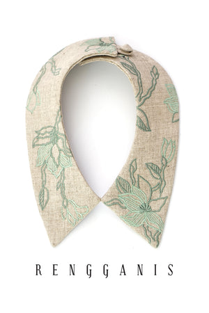 Cempaka Collar Necklace - Natural