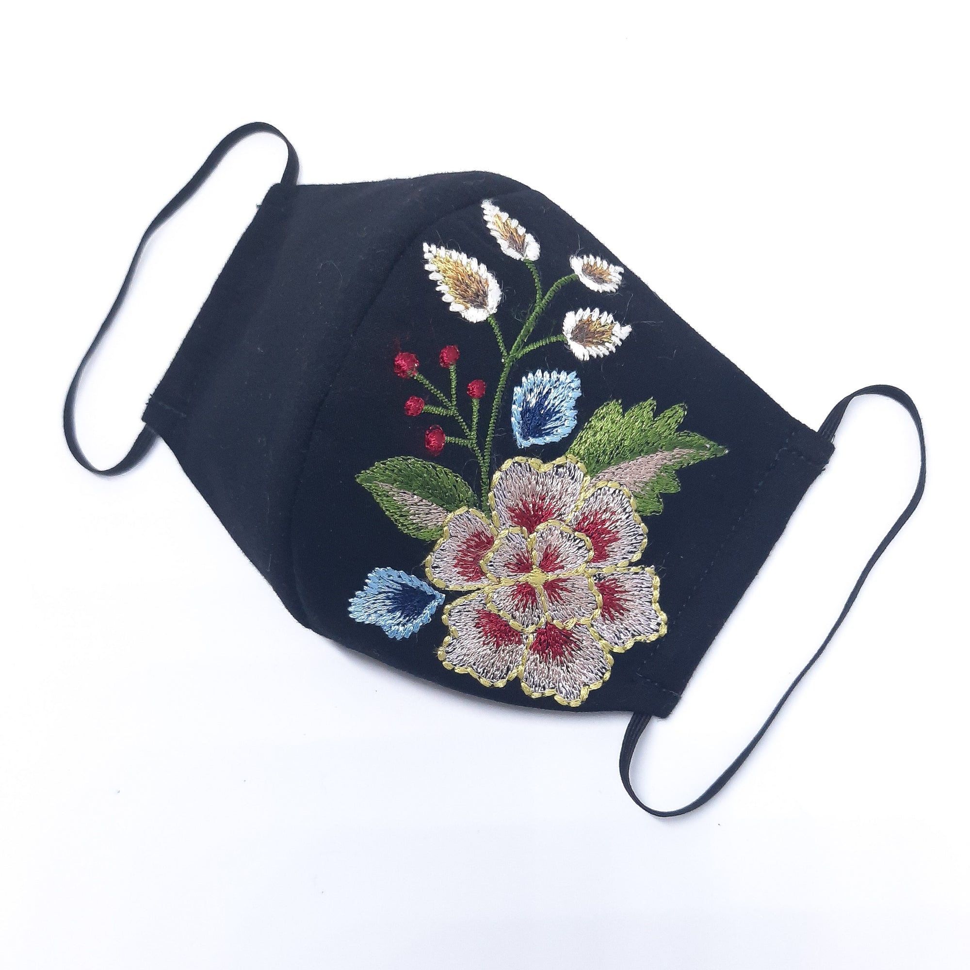 Black Puspita Facemask
