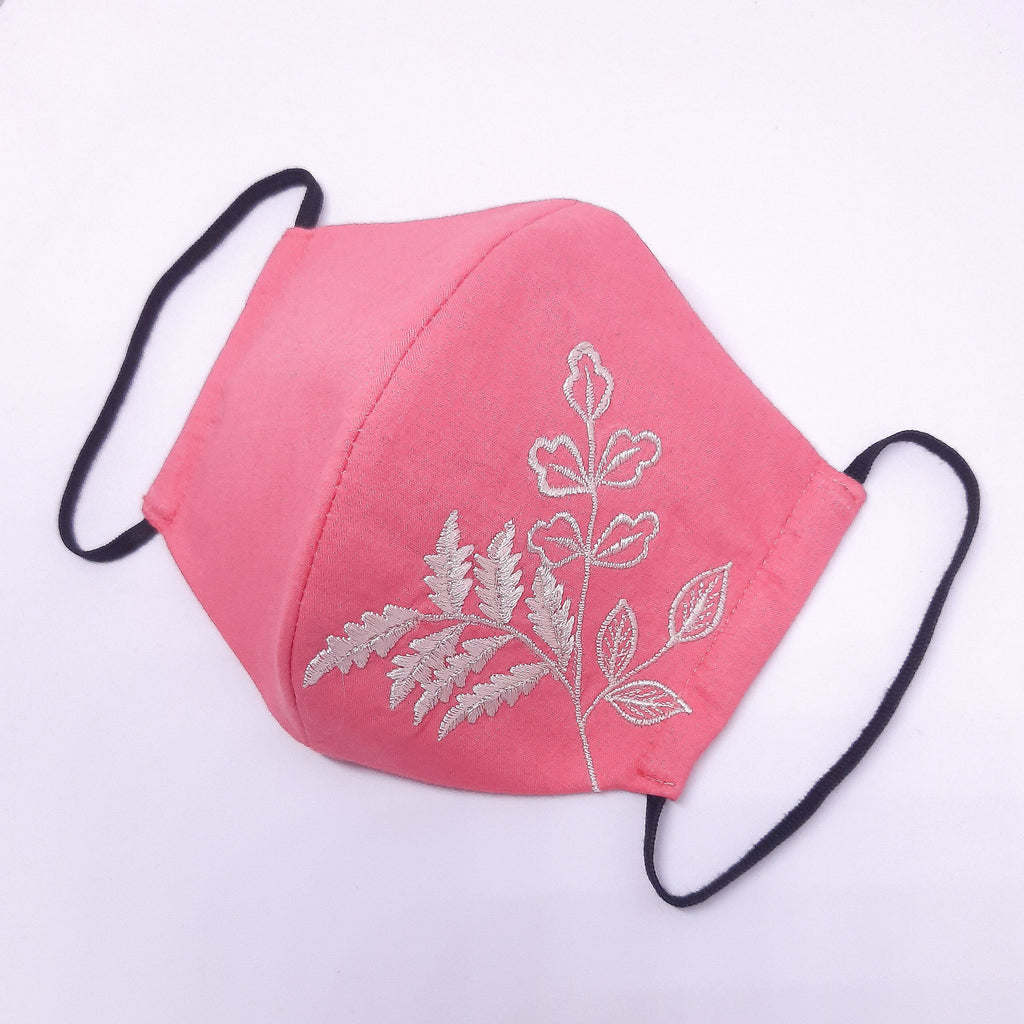 Coral Pink Rei Facemask