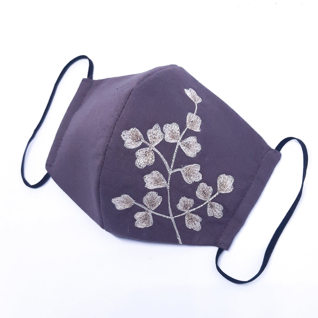 Greyish Purple Sledri Facemask