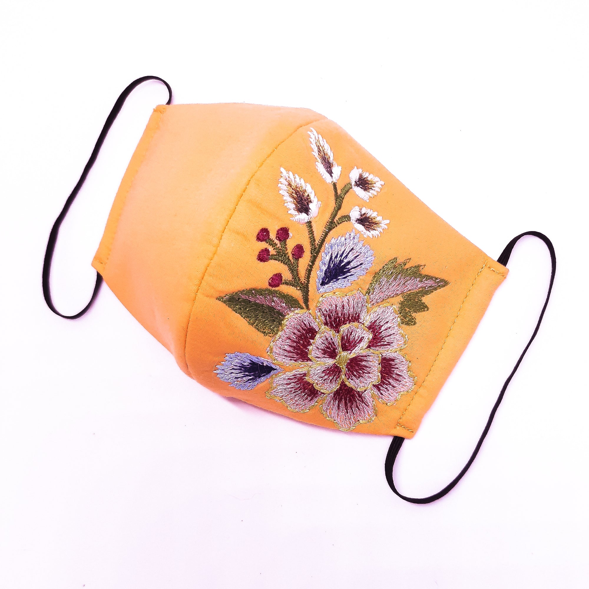 Light Orange Puspita Facemask