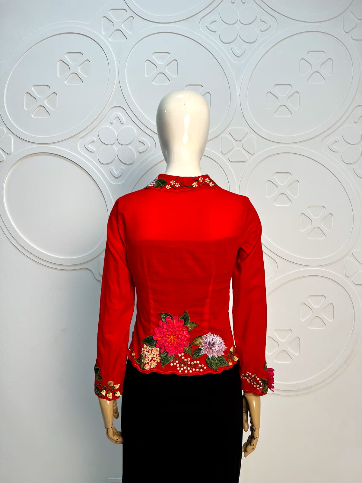 Wild Garden Kebaya in Red