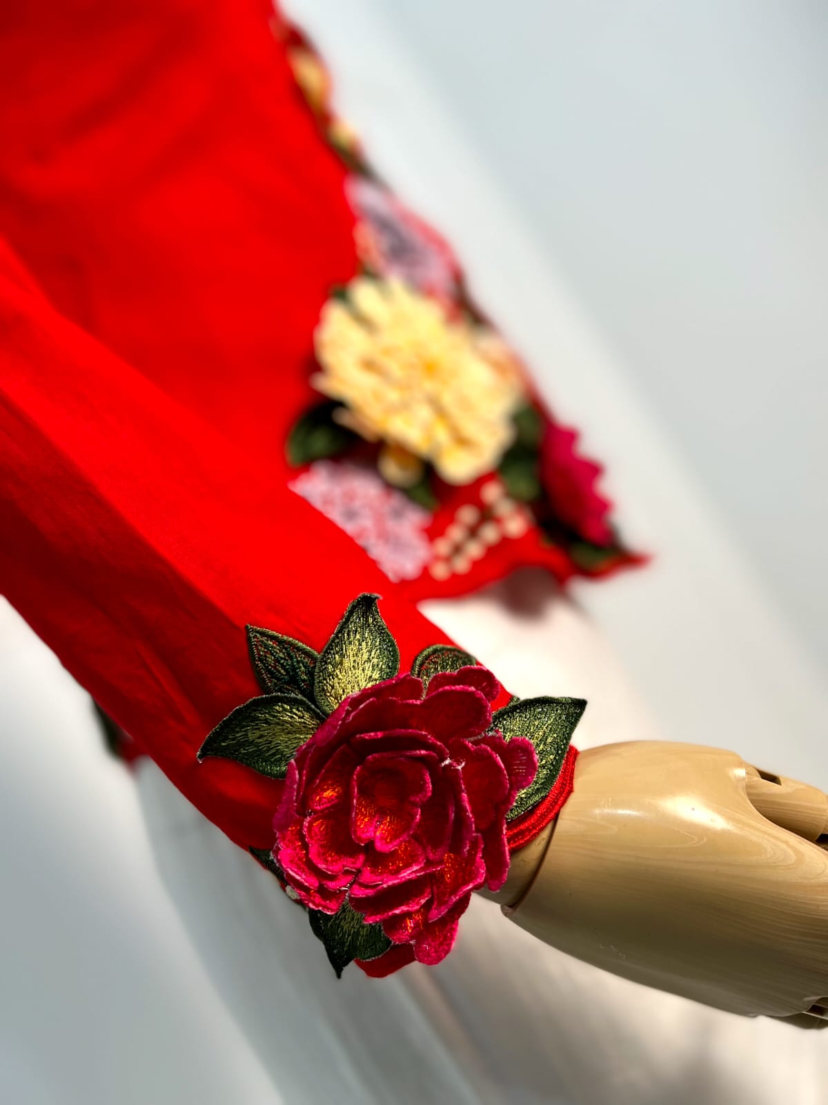 Wild Garden Kebaya in Red
