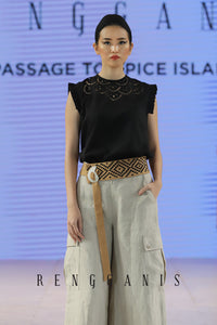 Bunga Lawang Ruffled Top