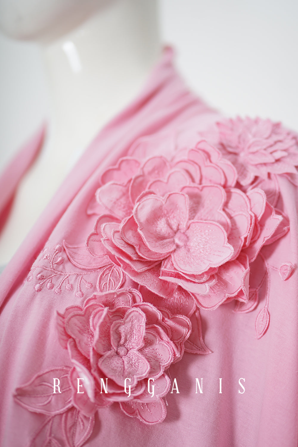 Front Lotus Outer in Pink