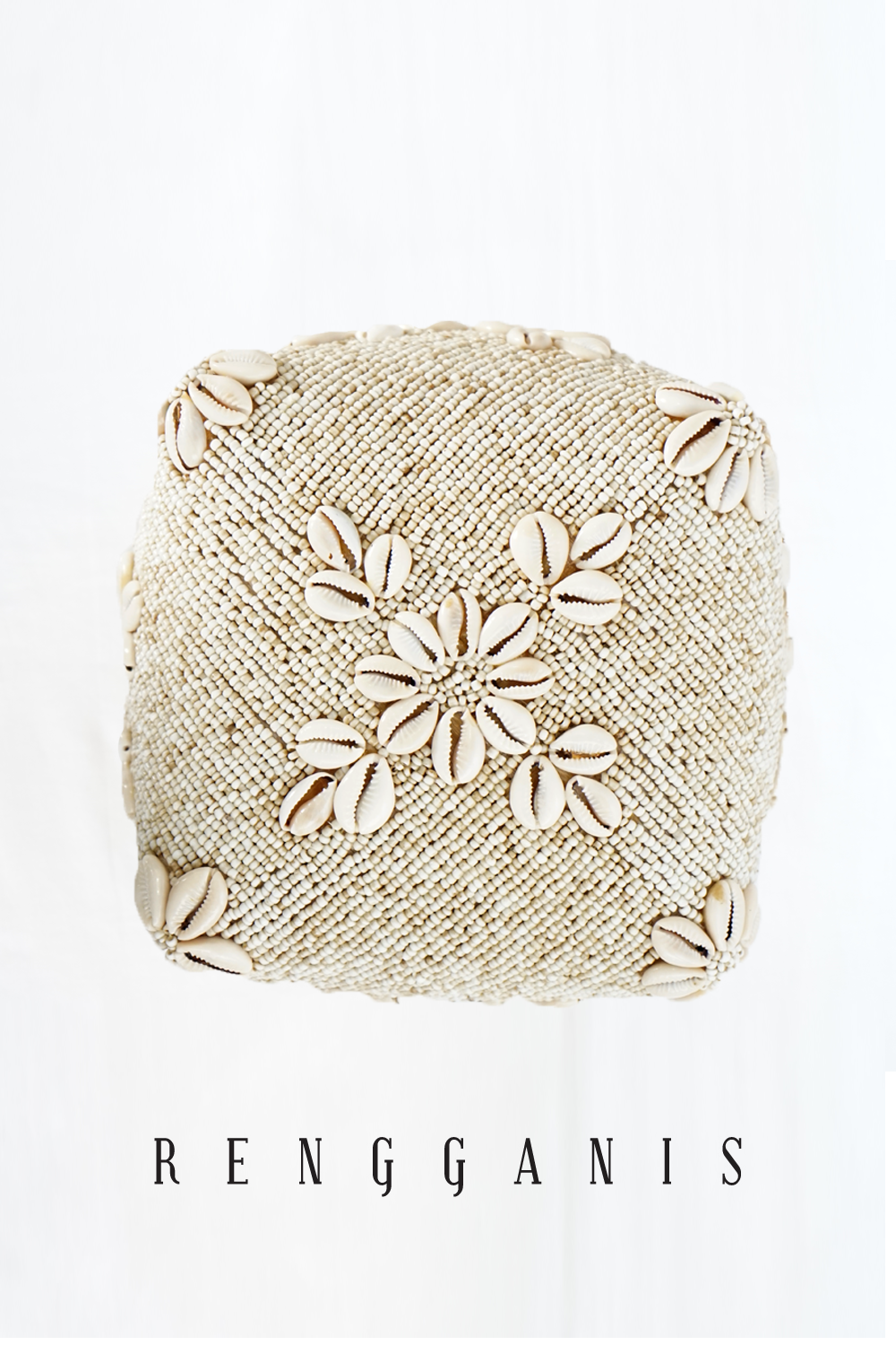 Besek Manik Shell Large Square