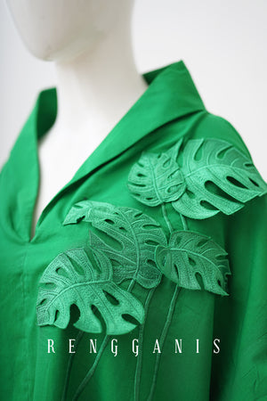 Monstera Tunic in Green