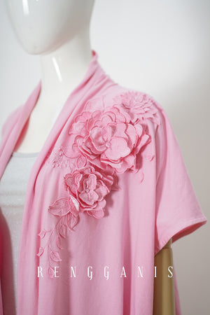 Front Lotus Outer in Pink