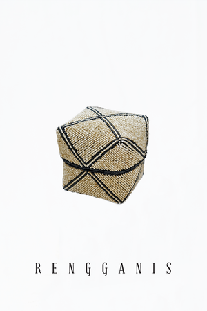 Besek Manik Creme Small Square