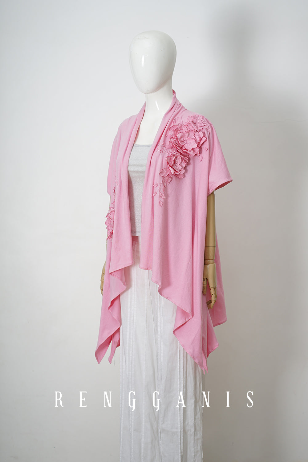 Front Lotus Outer in Pink
