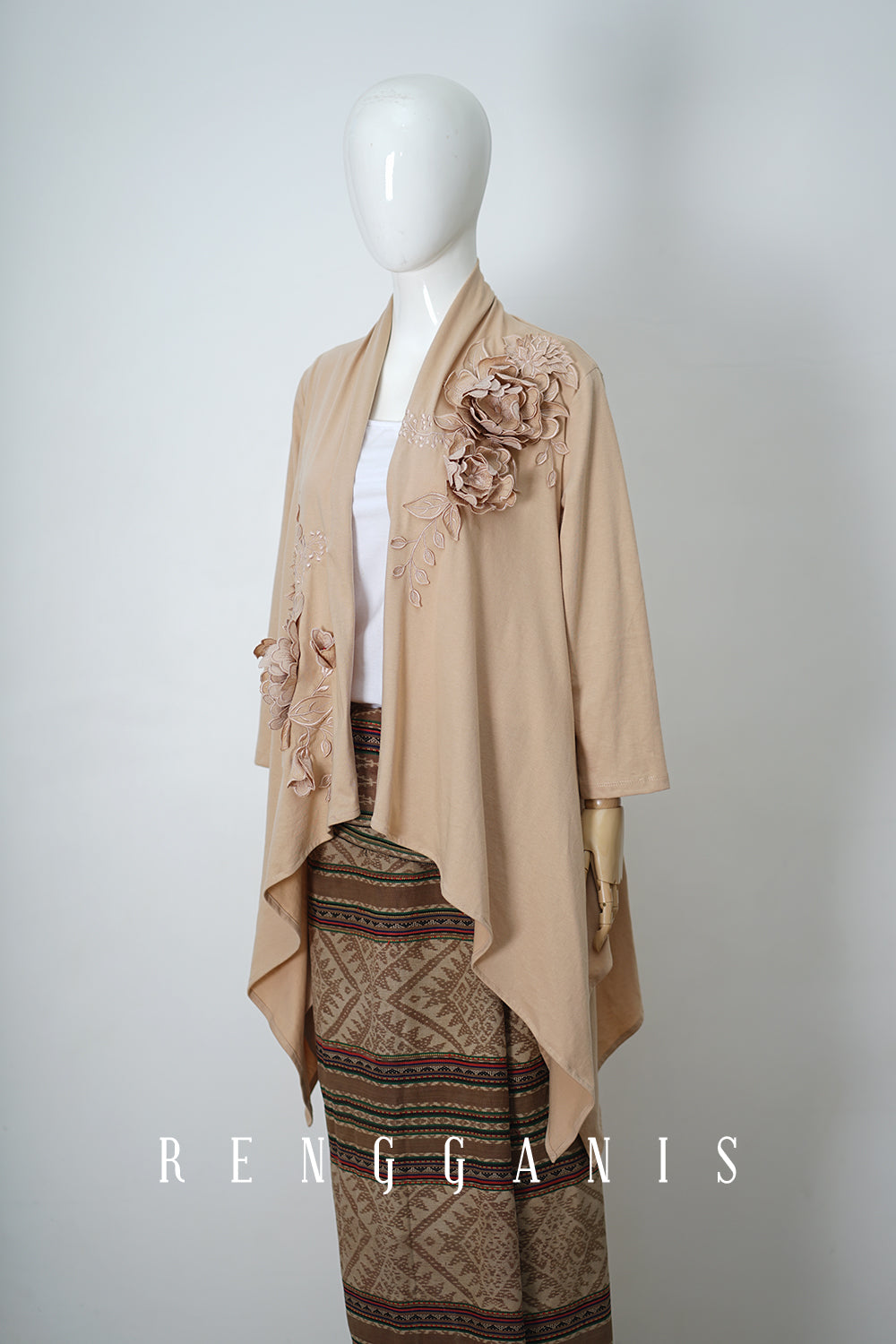 Front Lotus Outer with Long Sleeves
