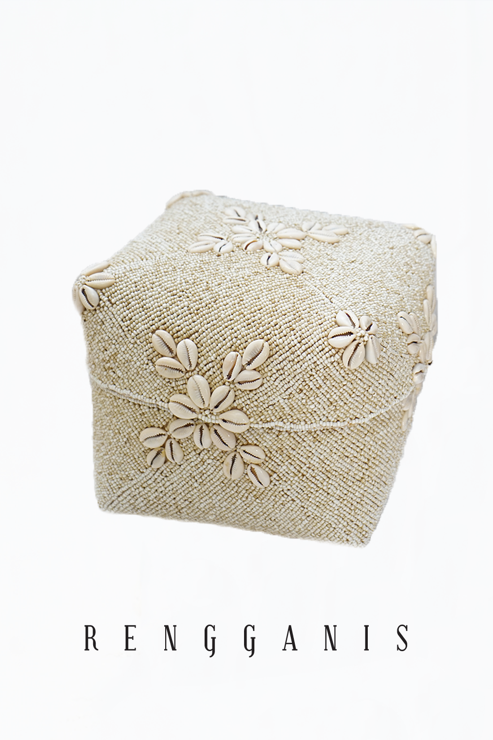 Besek Manik Shell Large Square