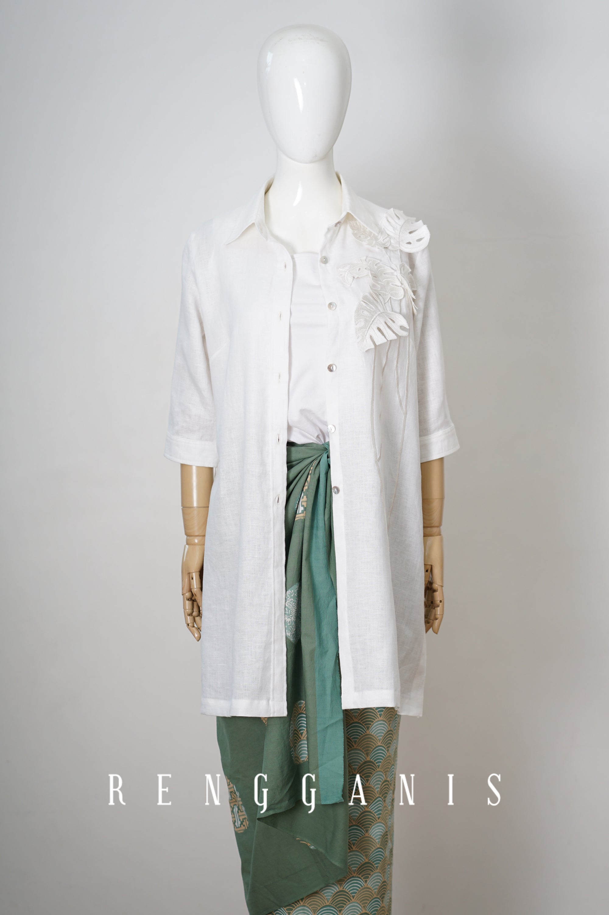 Monstera Long Shirt
