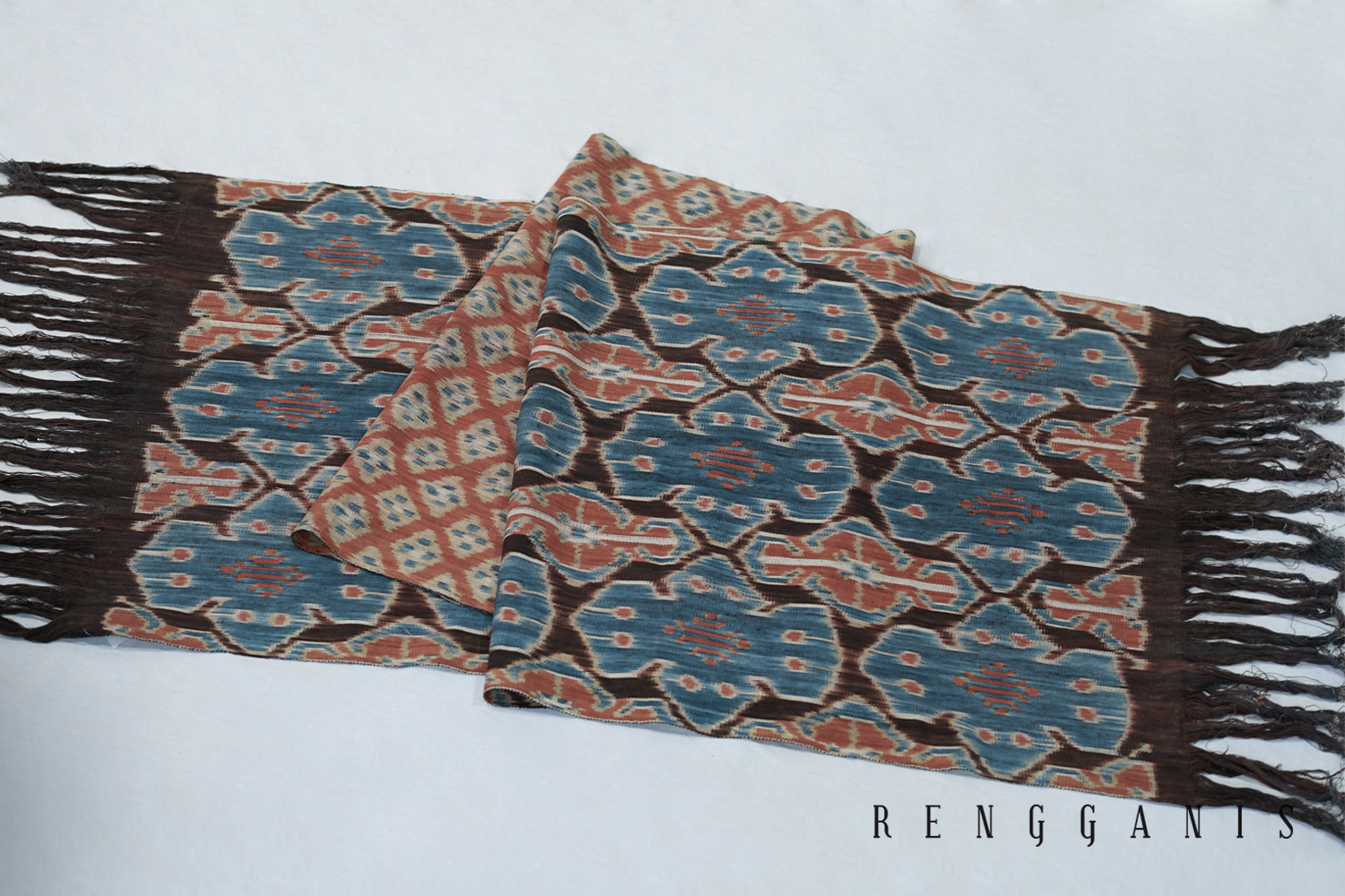 Naturally Dyed Handwoven Shawl Tenun Sumba
