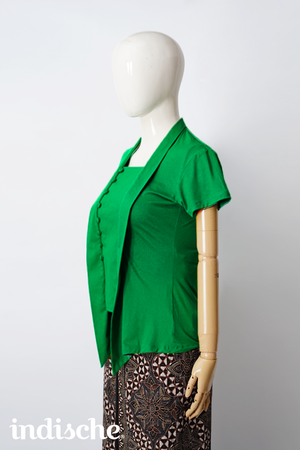 Knit Kutubaru Kebaya in Green