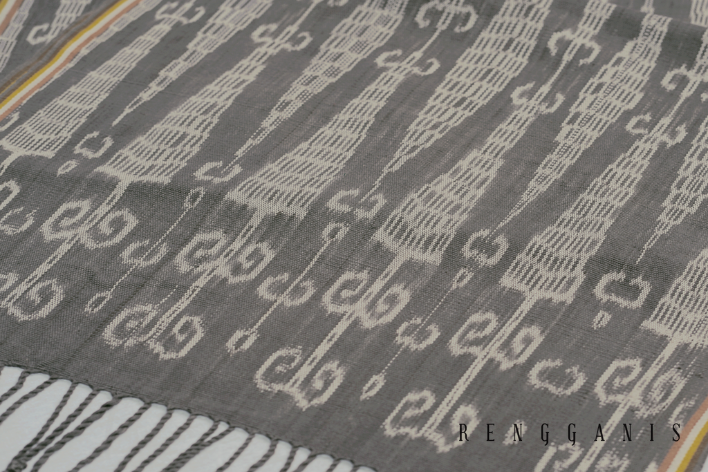 Naturally Dyed Handwoven Dayak Scarf
