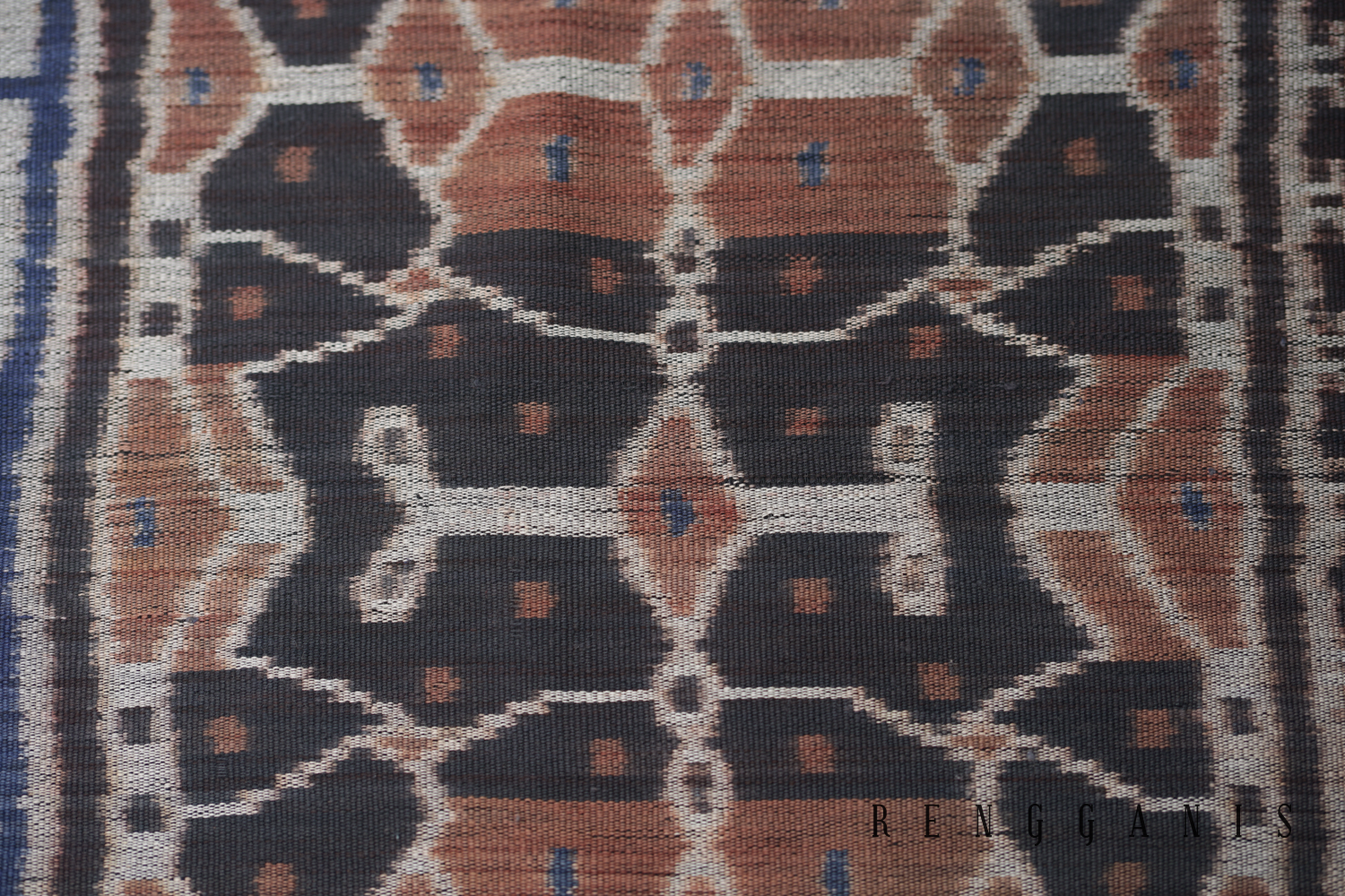 Naturally Dyed Handwoven Shawl Tenun Sumba