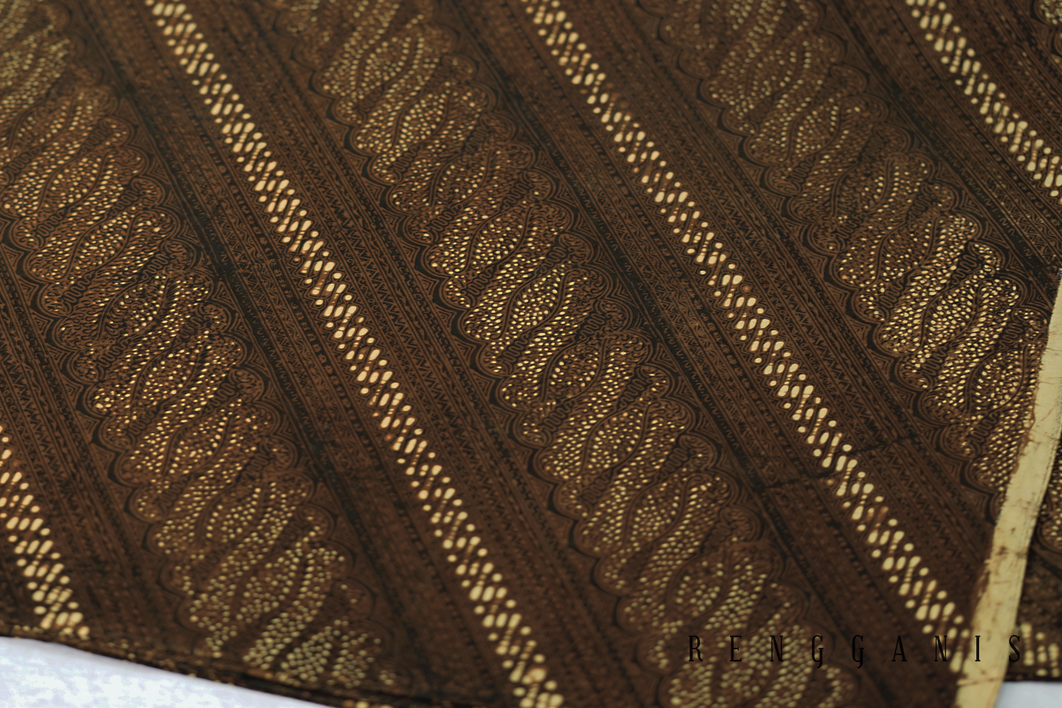 Sogan Handstamped Batik from Solo