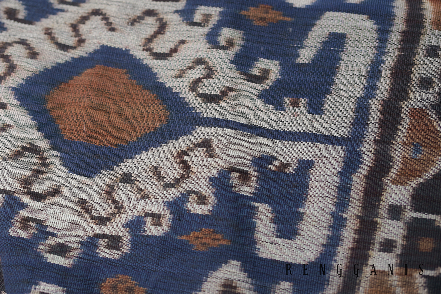 Naturally Dyed Handwoven Shawl Tenun Sumba