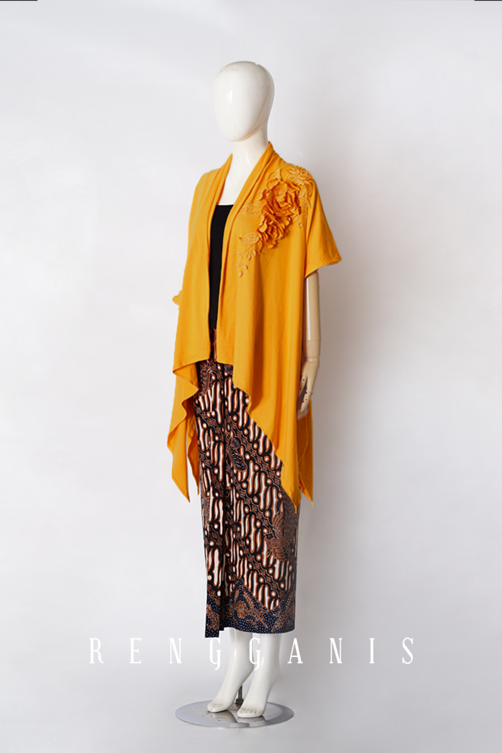 Front Lotus Outer in Papaya