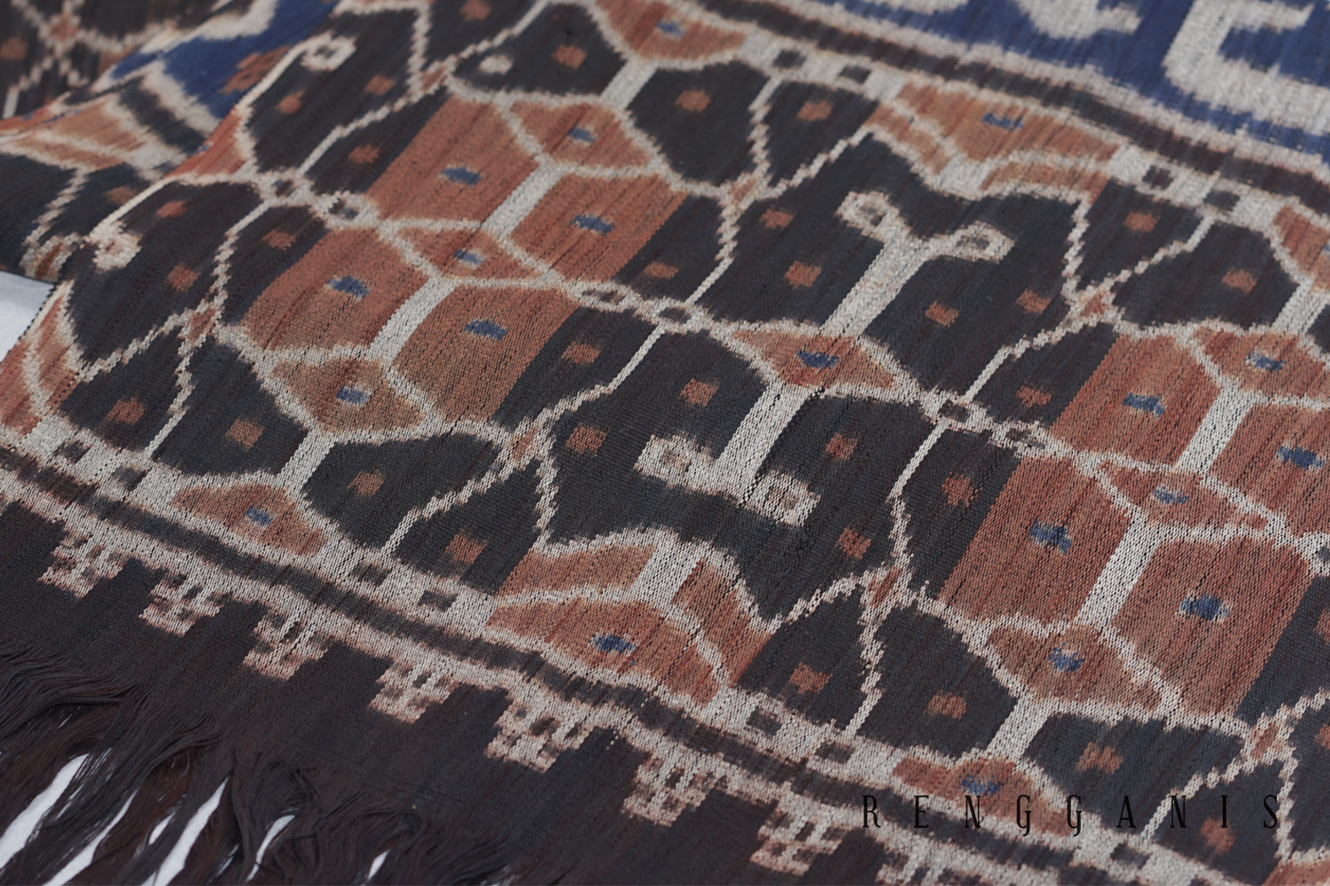 Naturally Dyed Handwoven Shawl Tenun Sumba