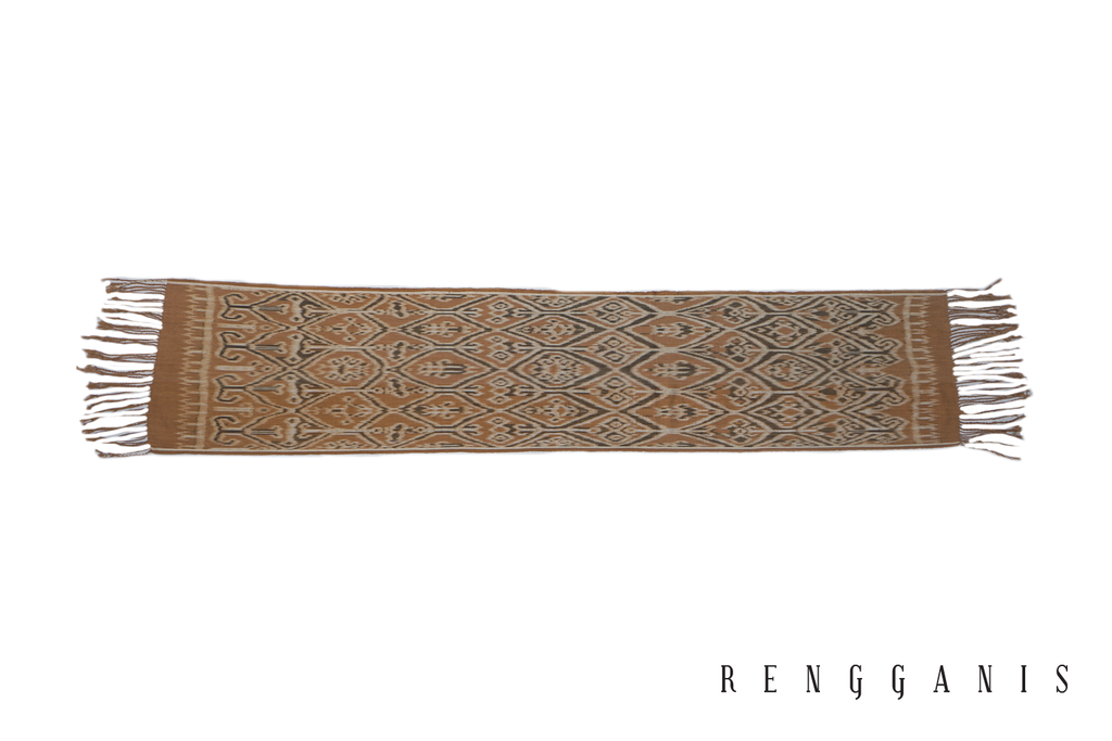 Naturally Dyed Handwoven Scarf Dayak