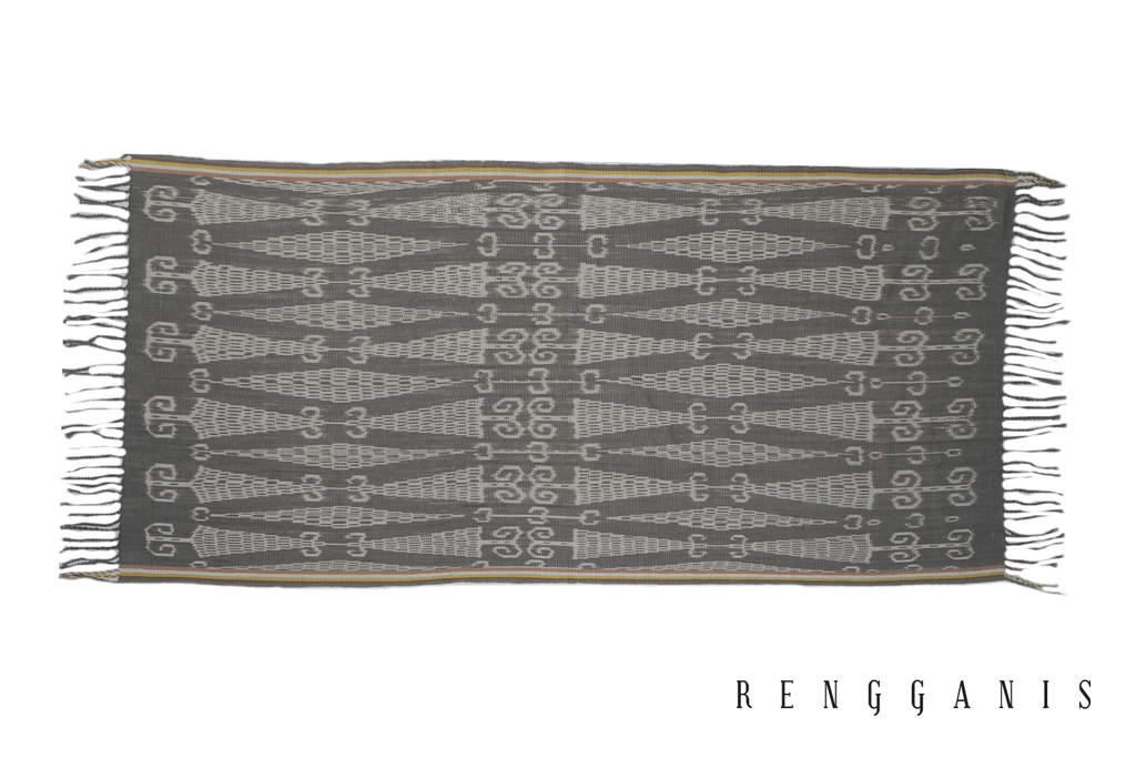 Naturally Dyed Handwoven Dayak Scarf