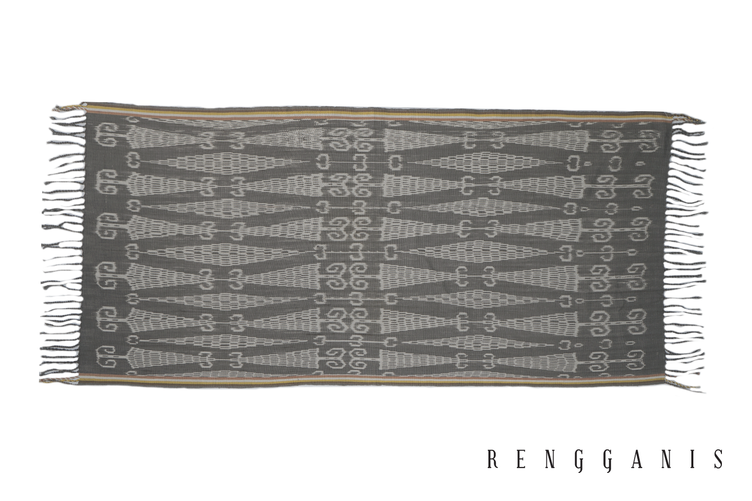 Naturally Dyed Handwoven Dayak Scarf