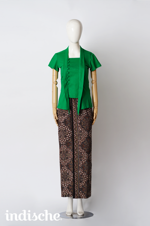 Knit Kutubaru Kebaya in Green