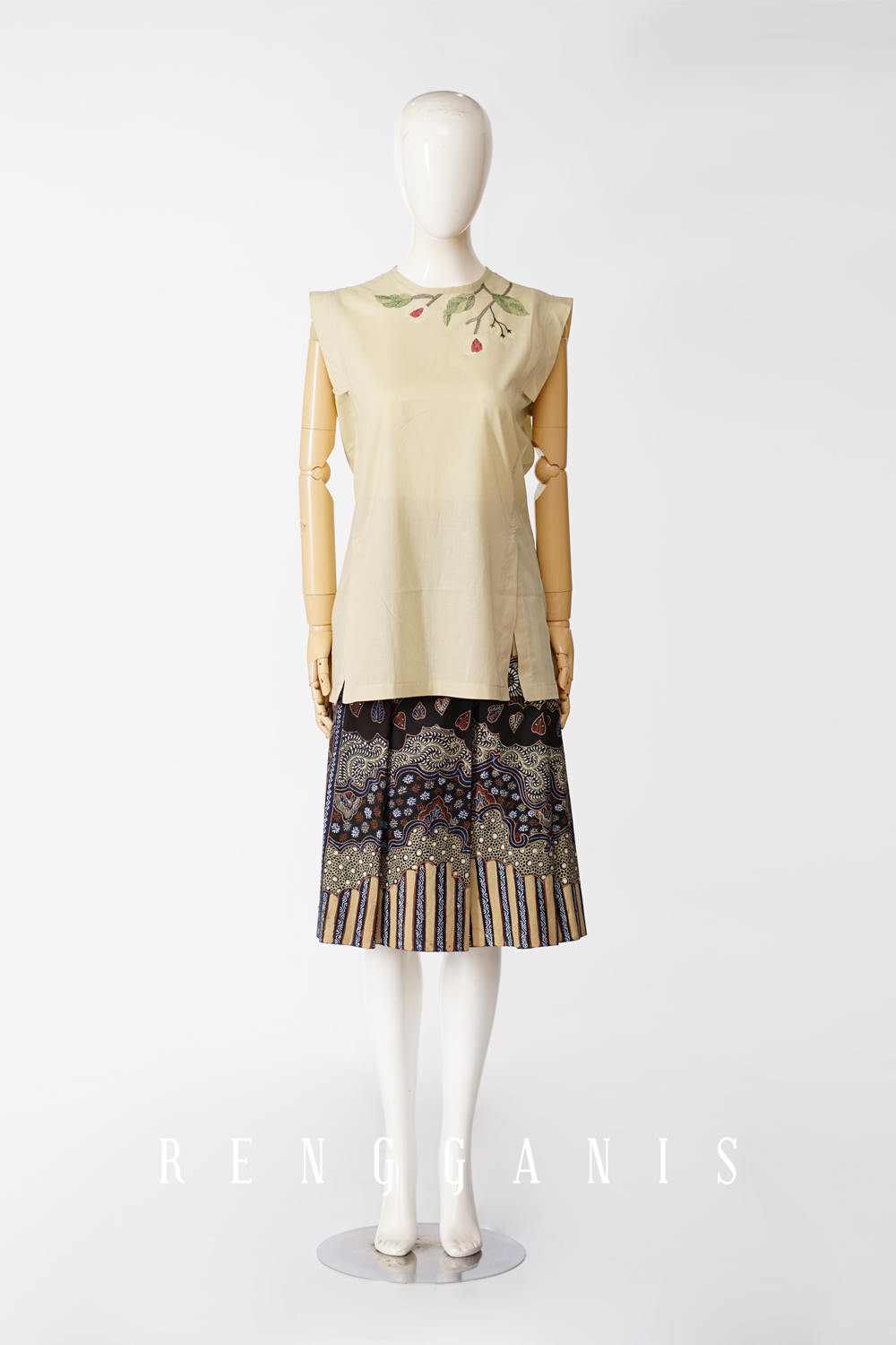 Pala Top in Oat Brown