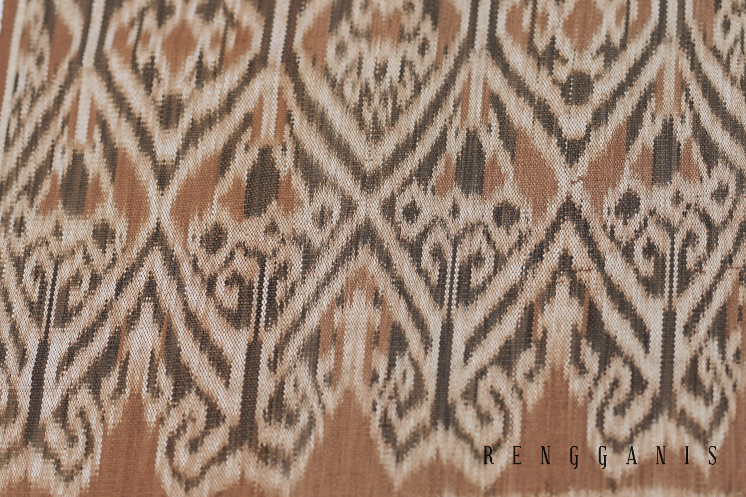 Naturally Dyed Handwoven Scarf Dayak