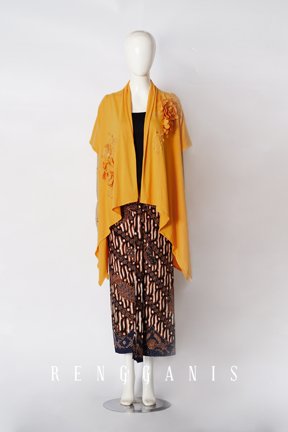 Front Lotus Outer in Papaya