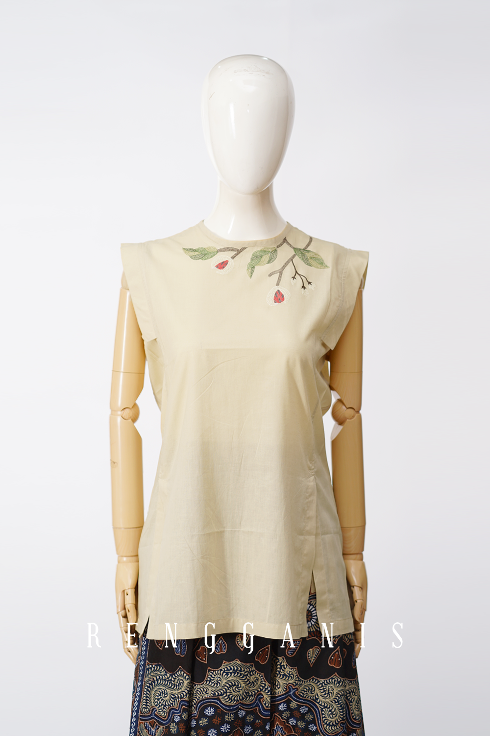 Pala Top in Oat Brown