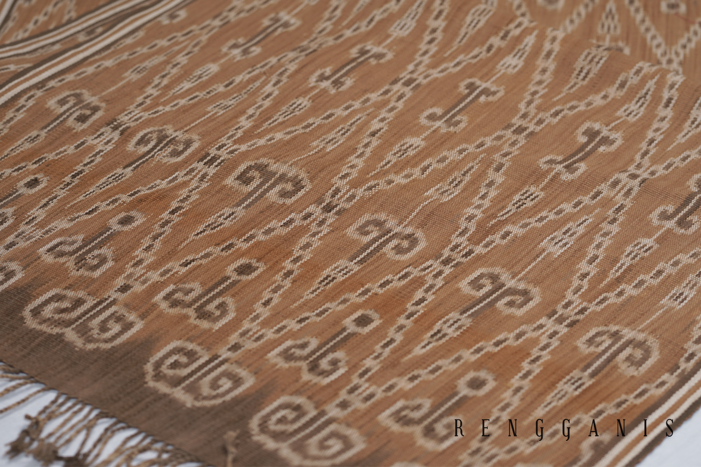 Naturally Dyed Handwoven Dayak Scarf