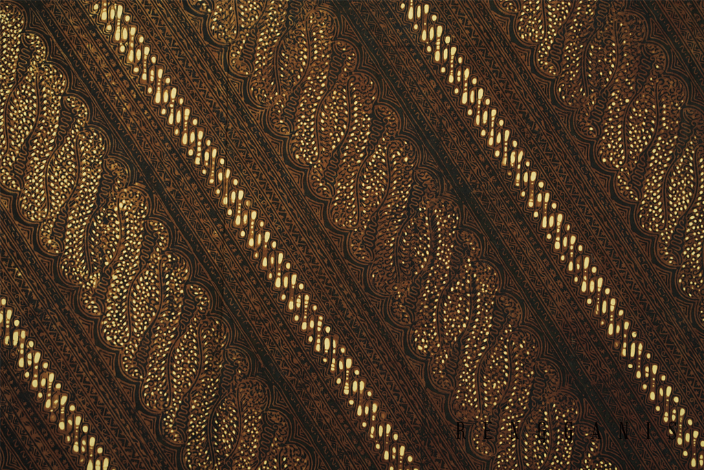 Sogan Handstamped Batik from Solo