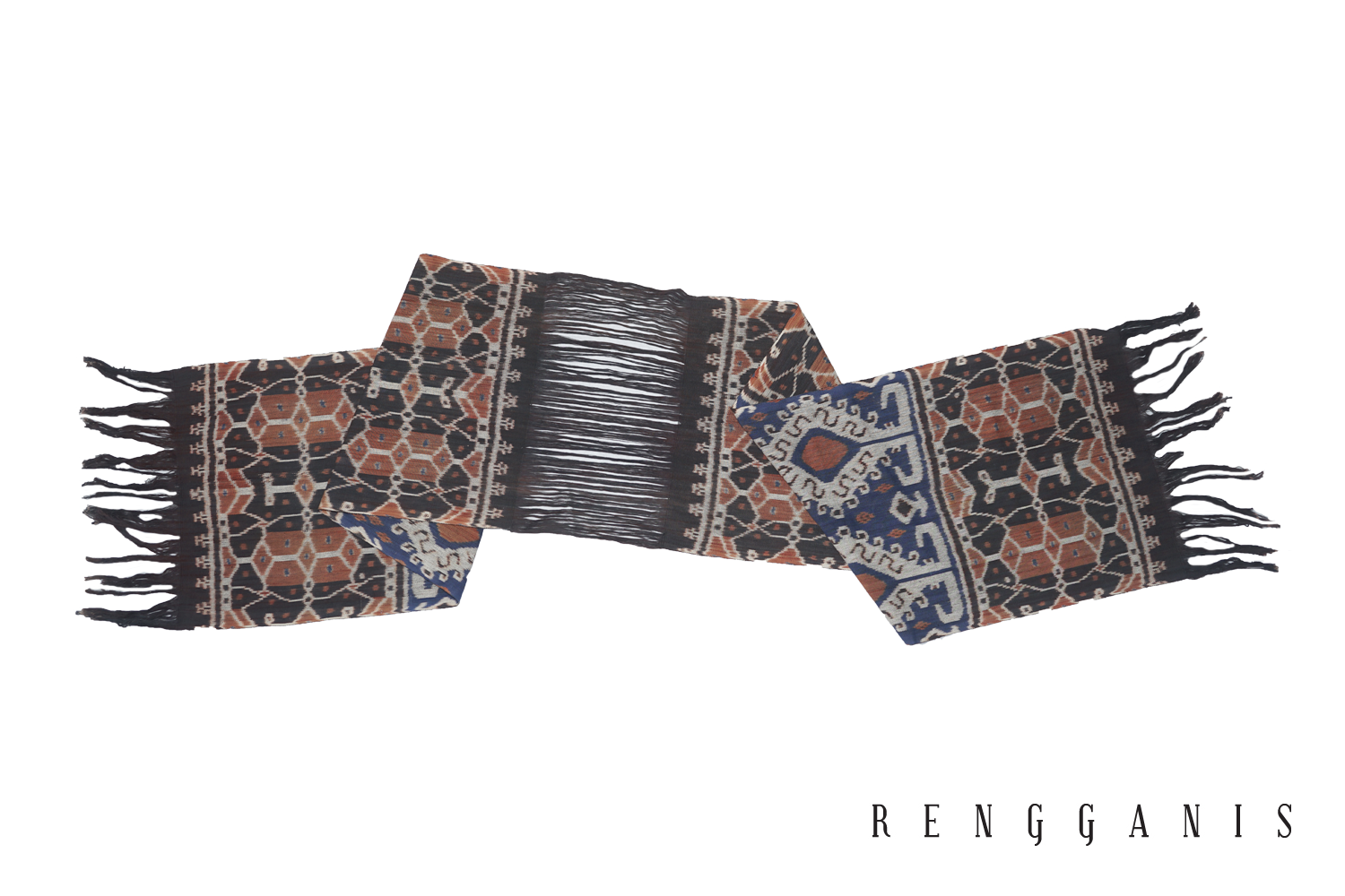 Naturally Dyed Handwoven Shawl Tenun Sumba