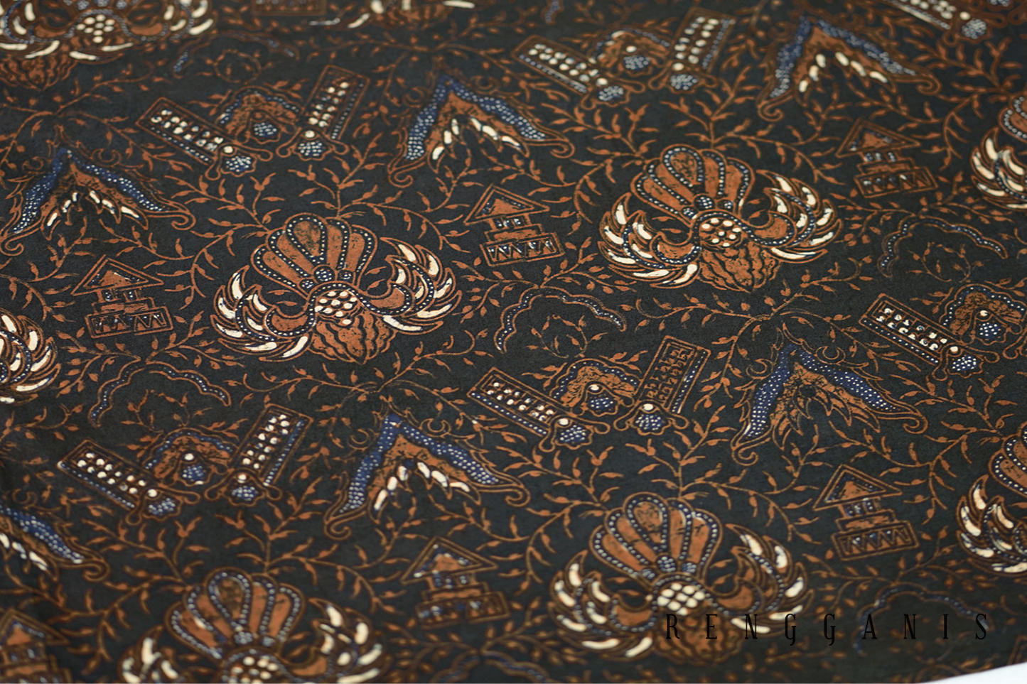 Batik Handstamped Solo from Central Java